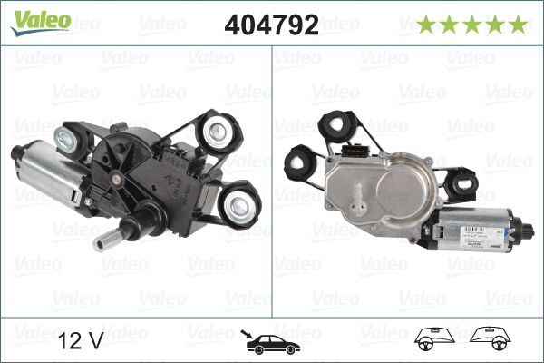 Motor stieračov VALEO